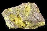 Sulfur Crystals & Strontianite - Italy #93645-1